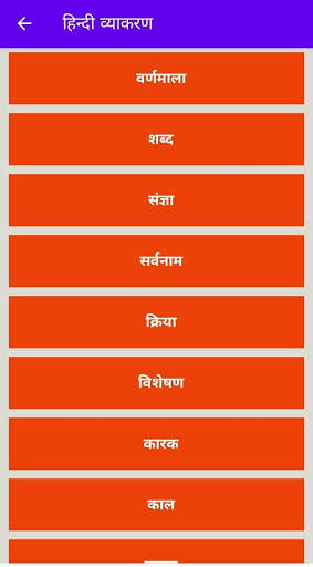 हिंदी भाषा (व्याकरण) скриншот 3