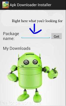 Apk Downloader Installer screenshot 1
