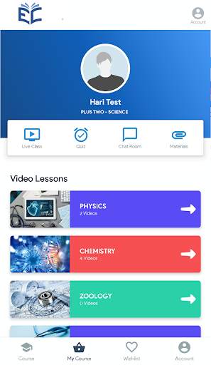 EC Learning App screenshot 3