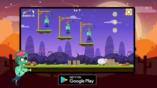 Save Zombie : Bow Master screenshot 5