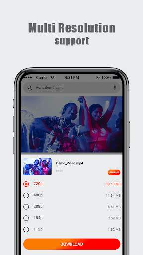 WeMate Video Downloader - Web Browser screenshot 4