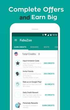 FubuZoo Free Gift Cards & Cash screenshot 2