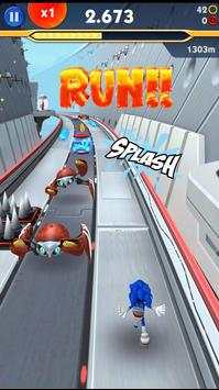 Super Sonic Dash Runners Adventure 3D screenshot 4