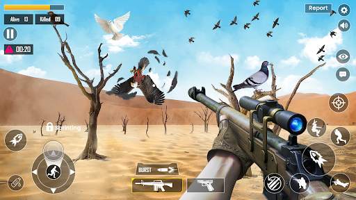 Jungle Bird Hunting Game 3D screenshot 3