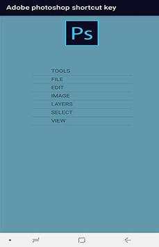 Adobe photoshop shortcut key screenshot 2