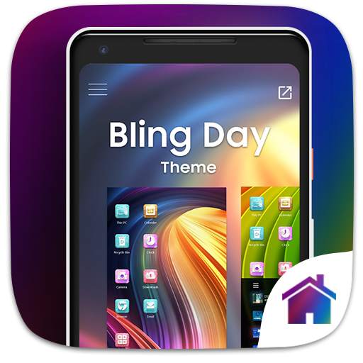 Bling Day Theme For Computer Launcher 1.0