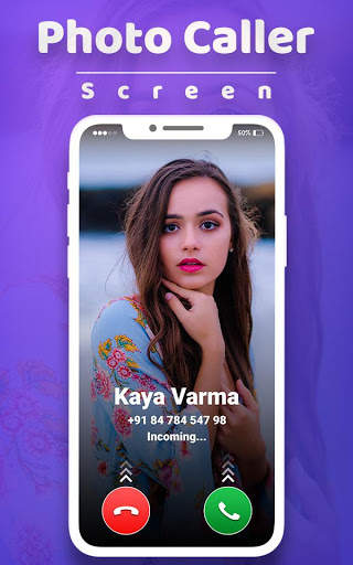 Photo Caller Screen - HD Photo Caller ID screenshot 1