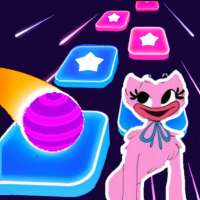 Huggy Wuggy Dancing Tiles hop logo
