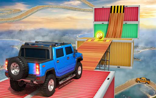 Offroad Jeep Prado Driving - Car Stunt screenshot 19