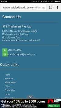 Social Add World Earning App screenshot 3