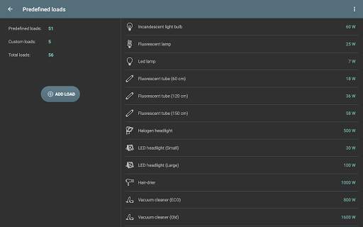 Electrical Cost screenshot 8