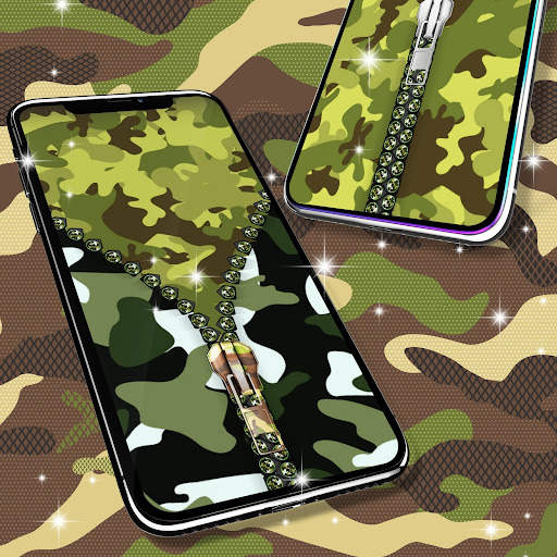 Camouflage zipper locker screenshot 4