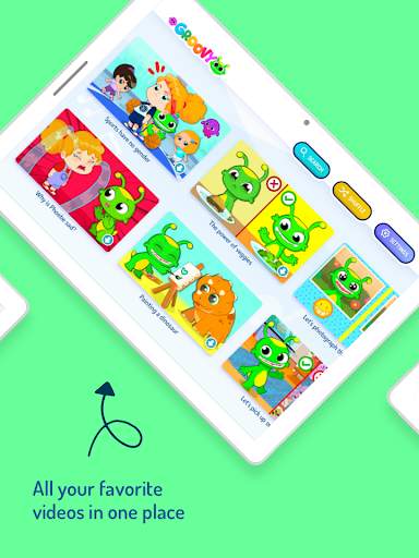 Groovy The Martian - Cartoon and songs for kids screenshot 8