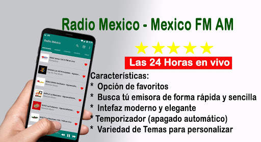 Radio Mexico - Mexico FM AM screenshot 1