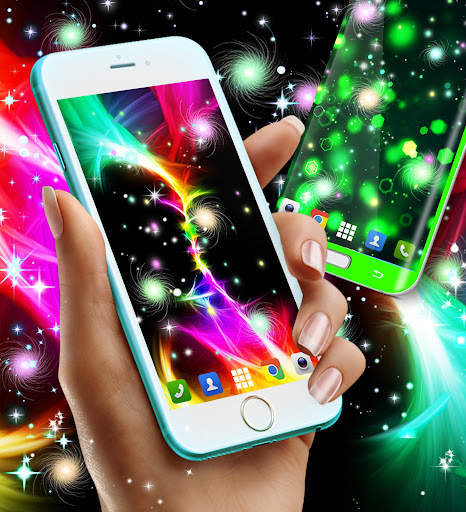 Glowing live wallpaper screenshot 5