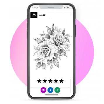 Flower Drawing screenshot 2