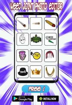 Weed Joint Photo Editor screenshot 1