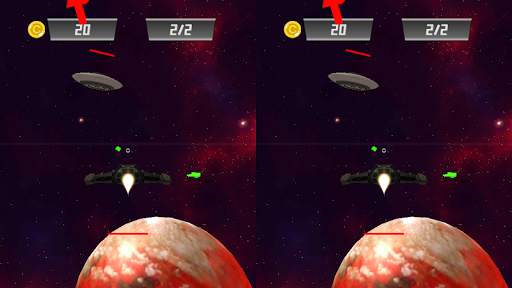 Space Jet War Shooting VR Game |Android Game 2019 screenshot 2