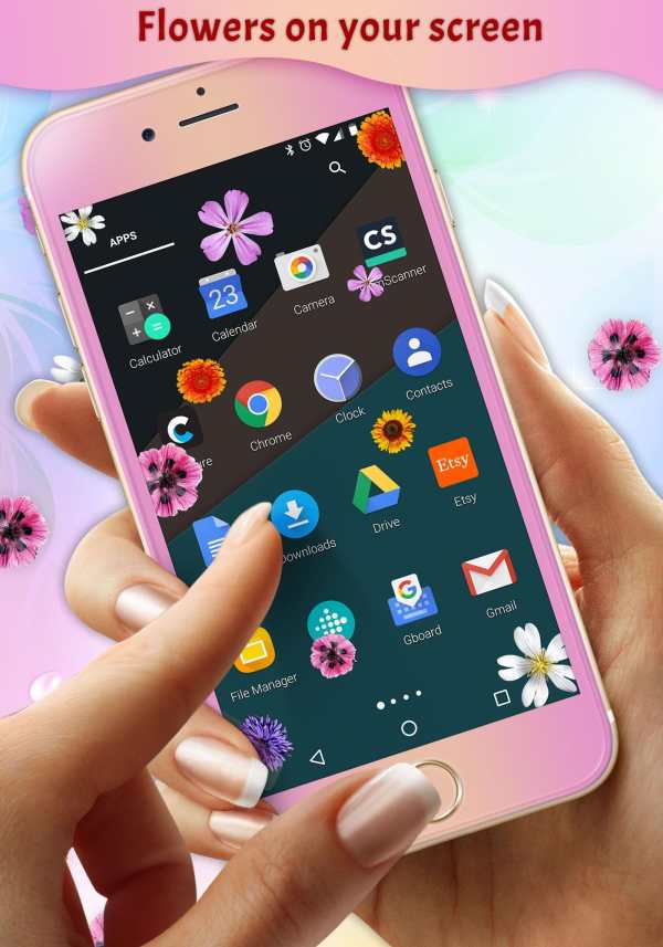 Pretty Flowers Touch on Screen Prank screenshot 7