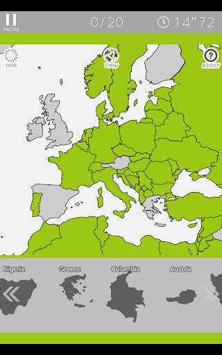 Enjoy Learning World Map Puzzle screenshot 9