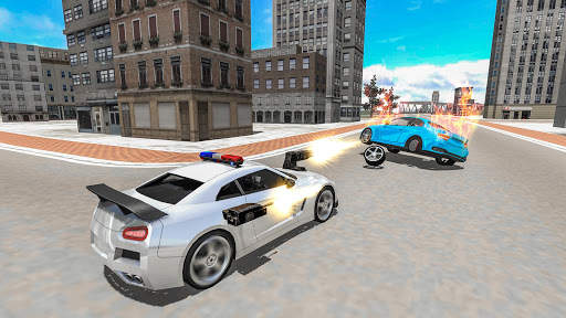 Police Car Shooting Games, Car Modifying Games screenshot 1