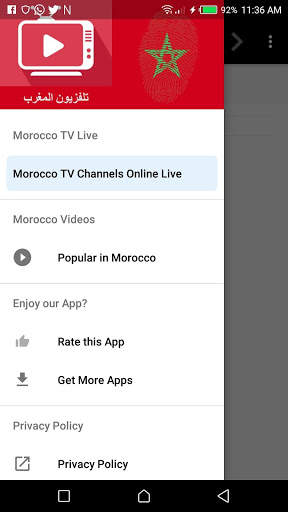 Morocco TV Live screenshot 2