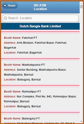 ATM Location in BD screenshot 2