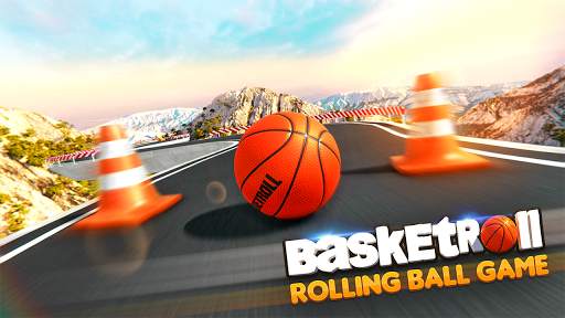 BasketRoll: Rolling Ball Game 1 تصوير الشاشة