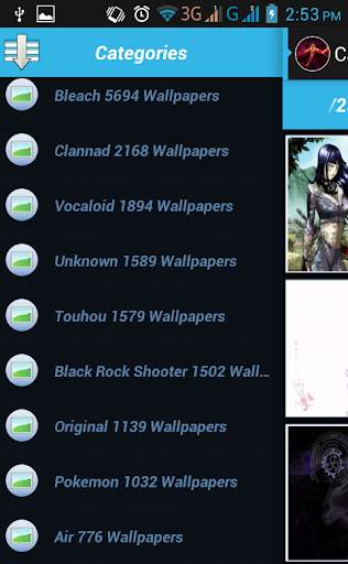 Anime Wallpaper Full 1 تصوير الشاشة