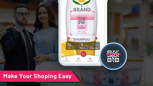 QR Reader & QR Generator Barcode Scanner App 2021 screenshot 3