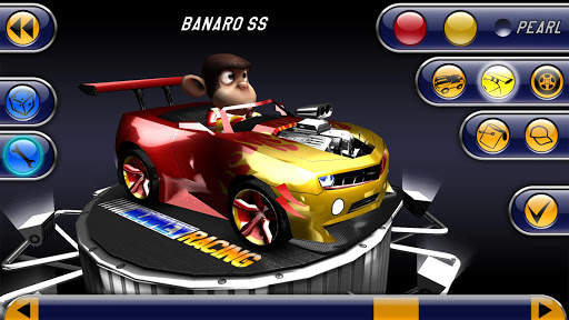 Monkey Racing Free screenshot 2
