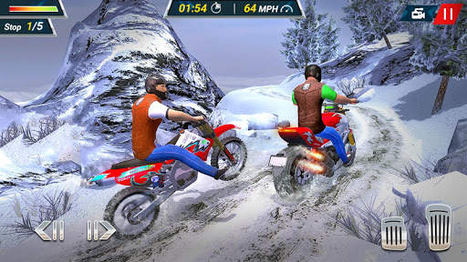 Snow Motorbike Racing 2019 Free screenshot 1