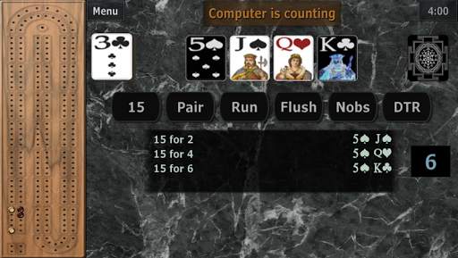 GrassGames' Cribbage screenshot 3