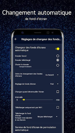 Bleu Fonds d'écran 4K screenshot 4