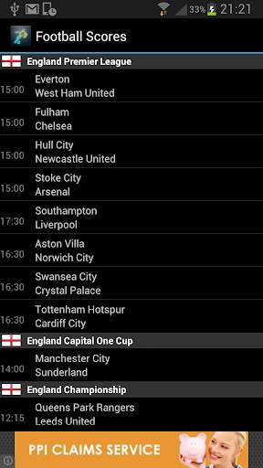 Football Live Scores screenshot 3