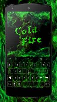 Emoji Keyboard-Cold Fire 6 تصوير الشاشة