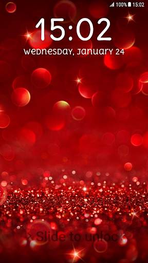 Glitter Pattern Lock Screen 4 تصوير الشاشة