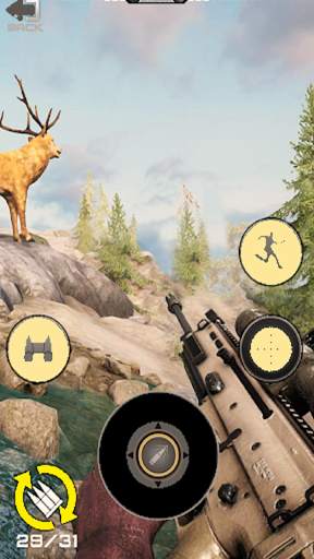 UDH Wild Animal Hunting Games - Deer Shooting 2021 screenshot 1