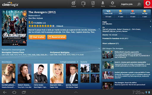 Cinemagia Tab - program TV screenshot 2