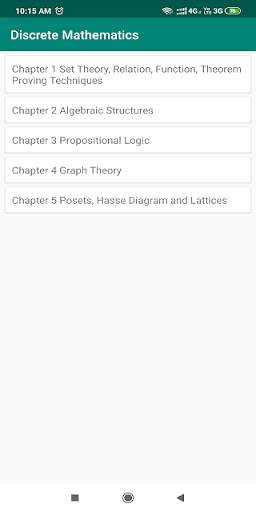 Discrete Mathematics screenshot 1