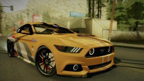 Mustang GT Offroad Hill Climb Racing screenshot 1