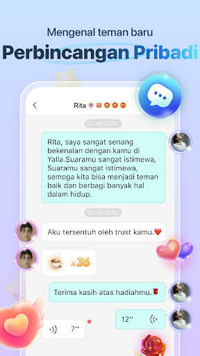 Yalla - Room Obrolan Suara screenshot 4