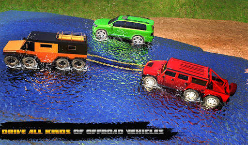 Spin Tyres Offroad Truck Driving: Tow Truck Games screenshot 9