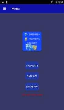 Diamond Calculator for Mobile Legends 2019 screenshot 1
