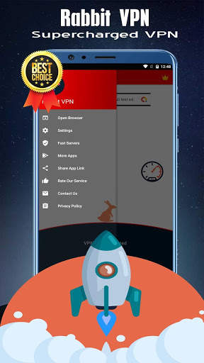 Rabbit VPN - Free VPN Proxy & VPN Client Area screenshot 3