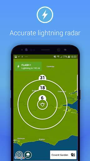 Lightning Alarm Weatherplaza screenshot 1