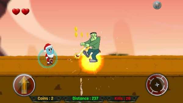 Gambola Santa Vs Zombie🏂🏂 screenshot 5