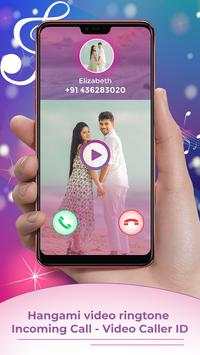 Hangami Video Ringtone For Incoming Call Caller ID screenshot 2