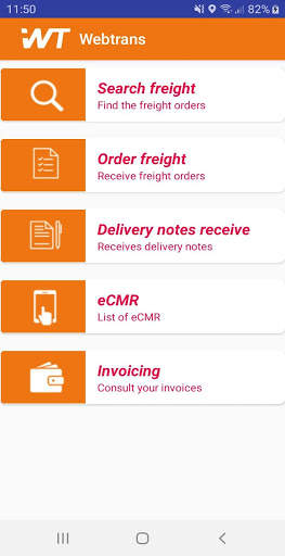 Webtrans screenshot 1