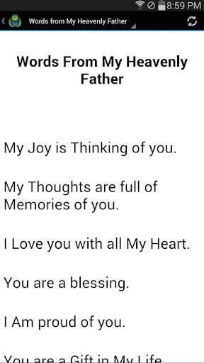 Words From My Heavenly Father screenshot 3